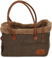 51Degrees North Herringbone Draagtas voor Honden - Bruin - 26 x 40 x 26 cm