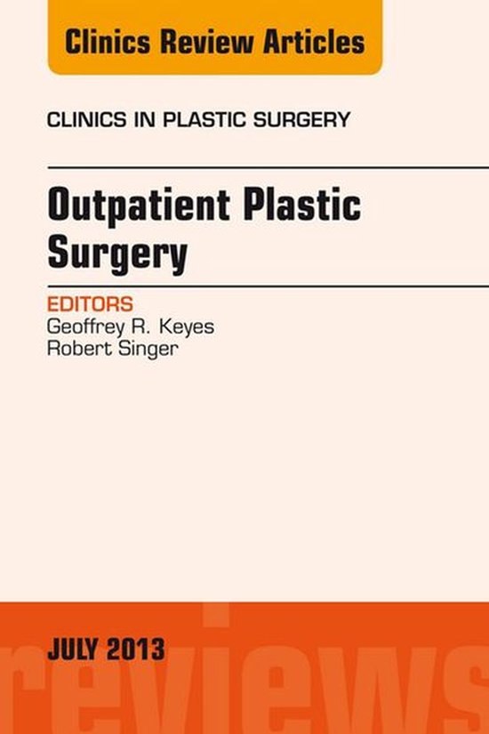 The Clinics: Surgery Volume 40-3 - Outpatient Plastic Surger ... - cover