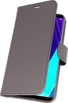 Wicked Narwal | Wallet Cases Hoesje voor LG V30s Thin Q Grijs