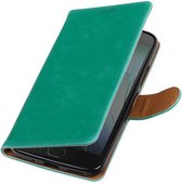 Wicked Narwal | Premium TPU PU Leder bookstyle / book case/ wallet case voor Motorola Moto G5s Plus Groen