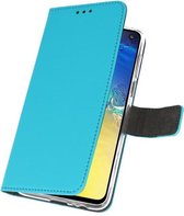 Wicked Narwal | Wallet Cases Hoesje voor Samsung Samsung Galaxy S10e Blauw