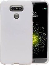 Wicked Narwal | Sand Look TPU Hoesje voor LG G6 Wit