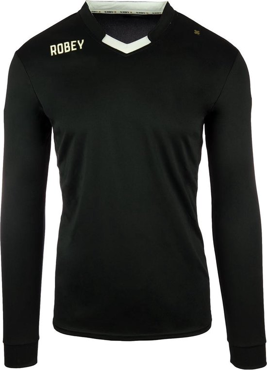 Robey Shirt Hattrick LS - Voetbalshirt - Black - Maat S