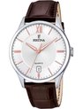 Festina F20426/4 Classics - Polshorloge - Staal - Zilverkleurig - Ø 43mm