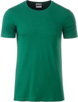 James and Nicholson - Heren Standaard T-Shirt (Iers Groen)