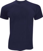 Fruit Of The Loom Heren Originele T-shirt  korte mouwen (Marine)