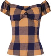 Olala Forest Top in Swing Vintage Jaren 50 Stijl