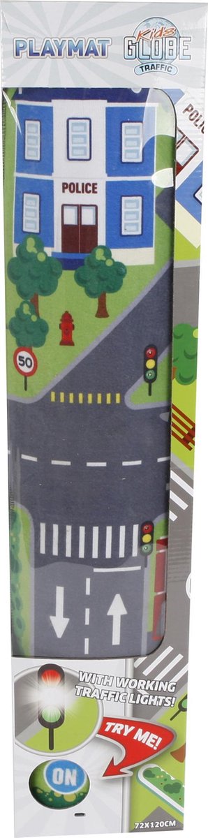 Kids Globe Speelkleed Verkeer met Led verkeerslichten — afbeelding 4