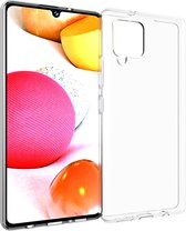 Samsung A42 Hoesje Transparant - Accezz Clear Backcover - Shockproof