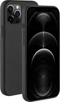 BeHello iPhone 12 / 12 Pro Liquid Silicone Case Zwart