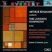 Arthur Benjamin: Concerto; Concertino