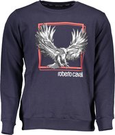 Roberto Cavalli Trui Blauw 2XL Heren
