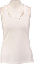 Signe nature soepele witte stretch top - Maat 42