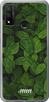 Huawei P Smart (2020) Hoesje Transparant TPU Case - Jungle Greens #ffffff