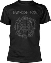 Paradise Lost Heren Tshirt -M- Crown Of Thorns Zwart