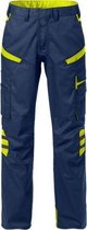 Fristads Broek Dames 2554 Stfp - Marineblauw/hi-vis geel - 36