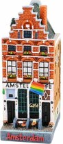 Amsterdams grachtenhuisje - Café - Amstel 54 - 12 cm