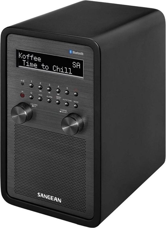 Sangean DDR-60 BT Compacte radio met FM en DAB+, Stereo met Bluetooth -  Inclusief... | bol.com
