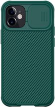 Apple iPhone 12 Mini cover - CamShield Pro Armor Case - Donker Groen