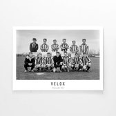 Velox '61 - Walljar - Wanddecoratie - Zwart wit poster