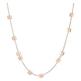 Liebeskind dames edelstalen ketting One Size Roos 32012470