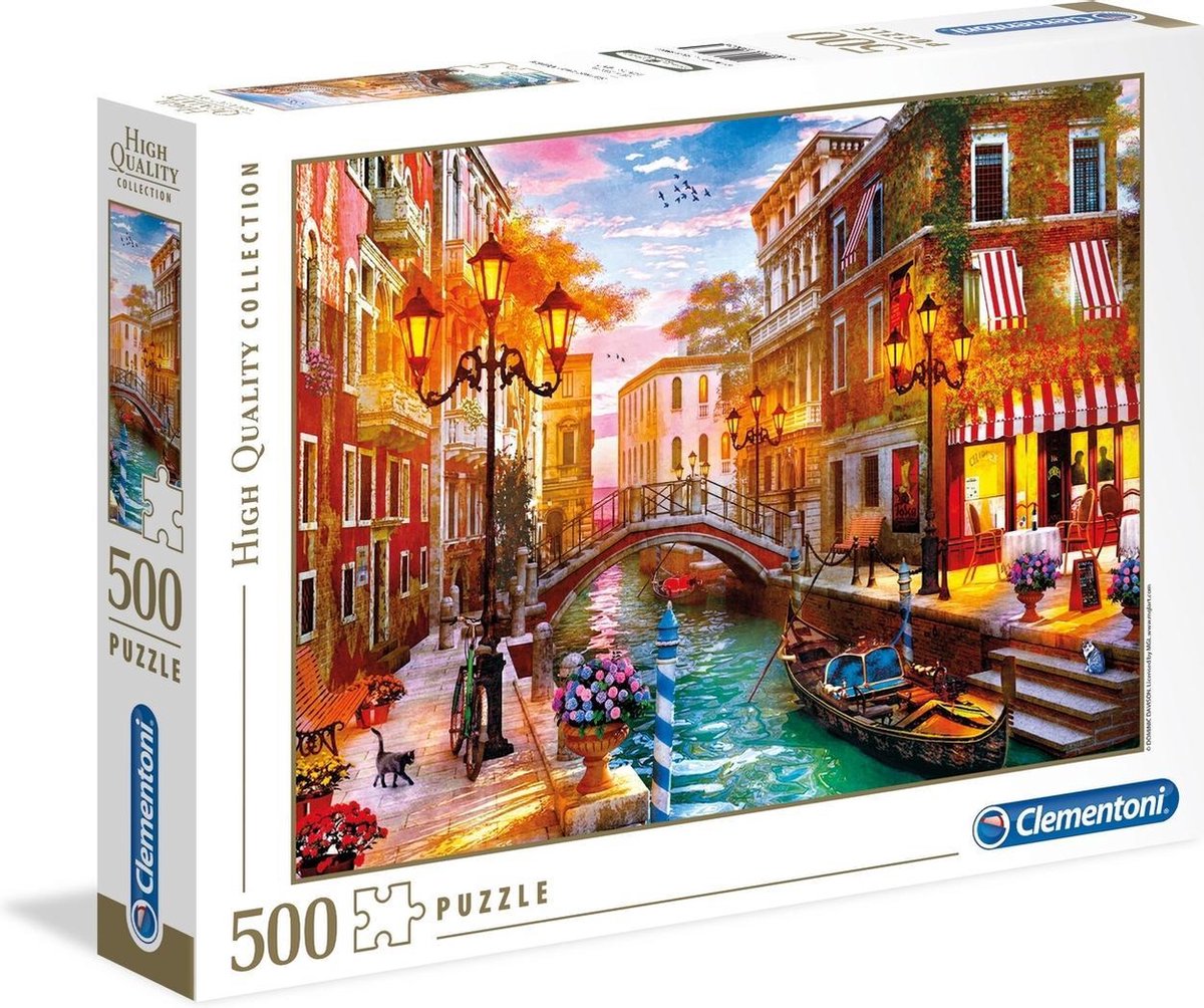 Puzzle 500 pièces - High Quality Collection - Vieille ville