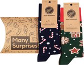 Many Mornings cadeauset - 2-pack Kerst - Unisex - Maat: 35-38