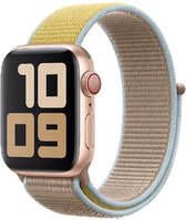 Nylon sport loop band - kameel - Geschikt voor Apple Watch