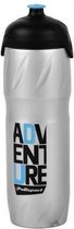 Polisport thermo bidon 500ml zilver