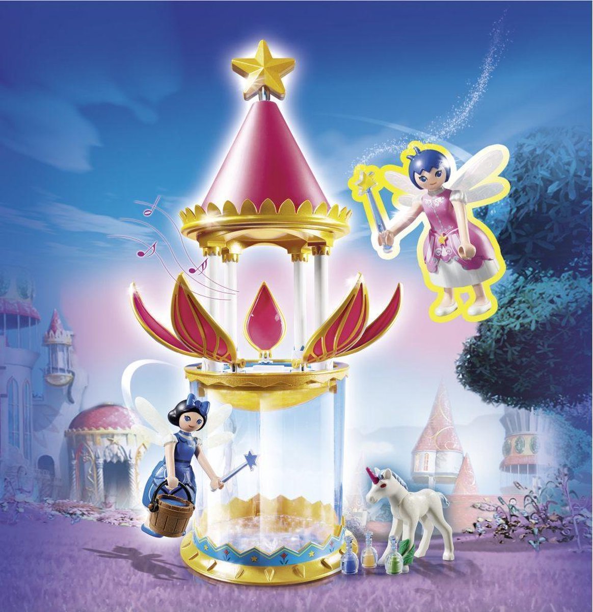 Playmobil 6688 Super Donella met Muzikale Bloementoren Geluid