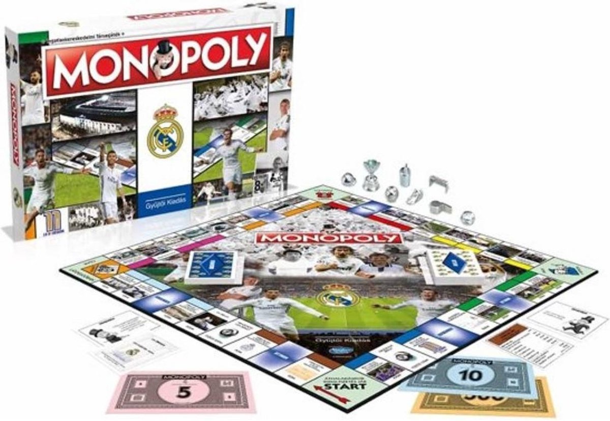 Monopoly Real Madrid - Engelstalig Bordspel | Games | bol.com