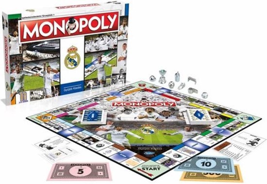 Thumbnail van een extra afbeelding van het spel Monopoly Real Madrid - Engelstalig Bordspel