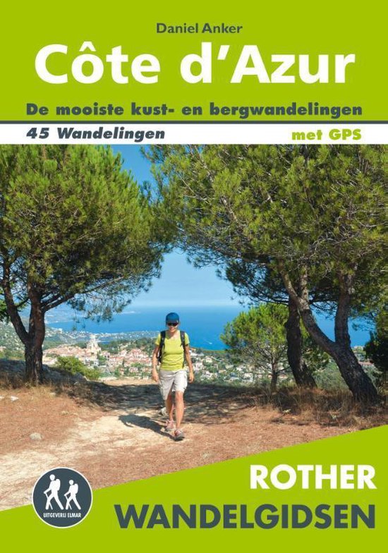 Rother wandelgids Côte d'Azur - cover