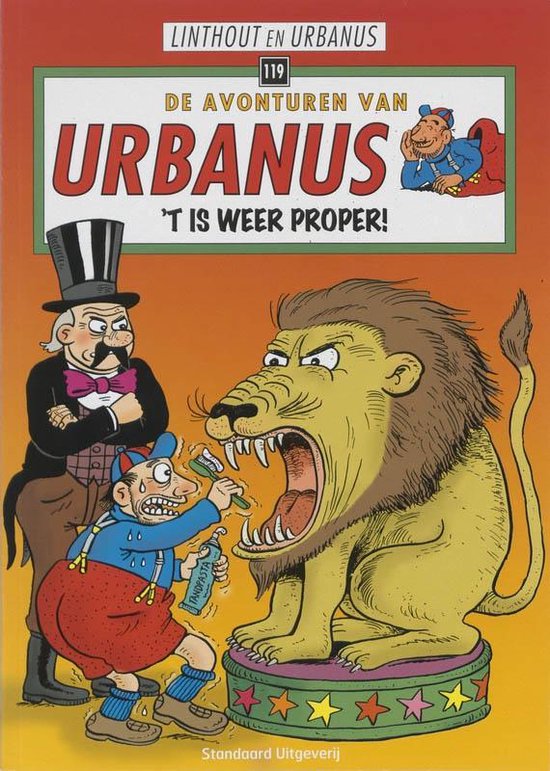 Cover van het boek ' 'T is weer proper ! / 119' van W. Linthout en  Urbanus