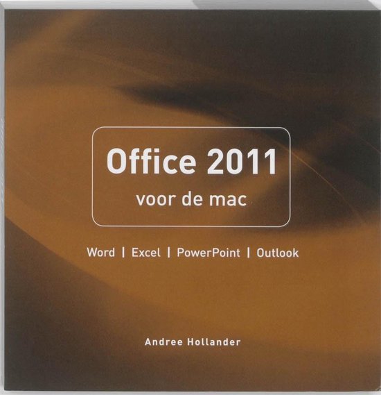 Cover van het boek 'Office 2011 voor de mac' van A. Hollander