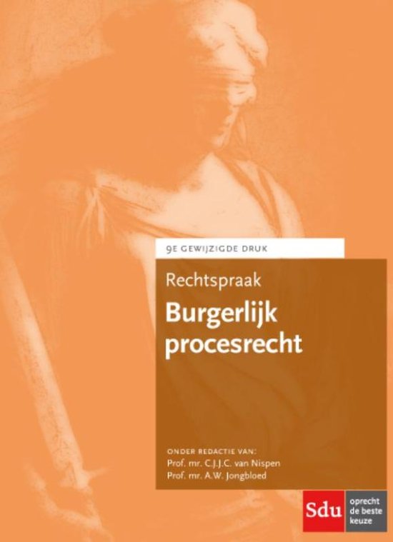 Rechtspraak burgerlijk procesrecht - cover
