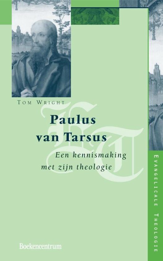 Boekomslag met een portret van een man met baard en de tekst 'Paulus van Tarsus'.