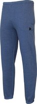 Donnay Joggingbroek met elastiek - Sportbroek - Heren - Maat L - Donkerblauw gemeleerd