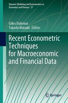 Dynamic Modeling and Econometrics in Economics and Finance 27 - Recent Econometric Techniques for Macroeconomic and Financial Data