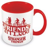 Stranger Things - Friends Don t Lie Coloured Inner Mug 350ml