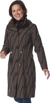 Coat Cleo brown /  black-M