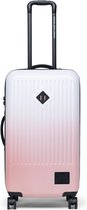 Herschel Trade Bagagekoffer Medium  - Silver Birch/Ash Rose Gradient |  Trolley - Vierwielig - 73 cm - 70L - Levenslange Garantie - Roze