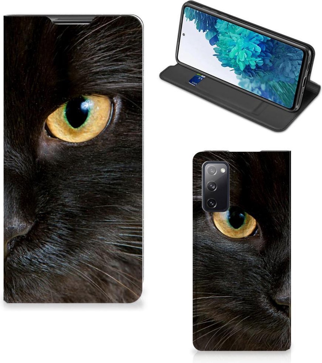 Samsung Galaxy S20 FE Hoesje maken Zwarte Kat