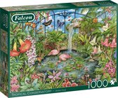 Falcon puzzel Tropical Conservatory - Legpuzzel - 1000 stukjes