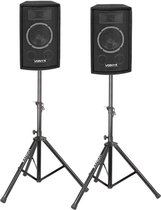 Passieve speakers - Vonyx SL6 - Set van 2 speakers met 6'' woofer 500W max. (set) - Incl. statieven