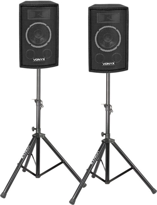 lood Vervreemden Briljant Passieve speakers - Vonyx SL6 - Set van 2 speakers met 6'' woofer 500W max.  (set) -... | bol.com