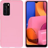 iMoshion Color Backcover Huawei P40 hoesje - roze