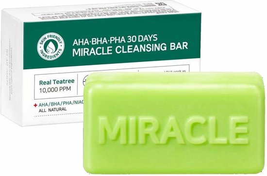 tetraëder injecteren informeel SOME BY MI - AHA BHA PHA 30 Days Miracle Cleansing Bar | Rug acne | Bacne |  Zeep voor... | bol.com