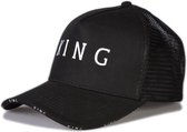 KING Apparel Stepney Curved Trucker cap - Black