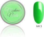 Modena Nails Acryl Neon Groen - 03